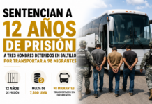 Sentencian a 12 años de prisión a tres hombres, detenidos en Saltillo, por transportar a 98 migrantes