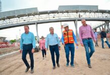 Supervisa MARS avance del Sistema Vial Oriente Revolución-Vasconcelos en Torreón