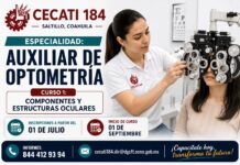 ¿Te interesa la optometría? CECATI 184 en Saltillo abre nueva especialidad