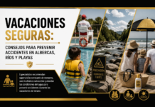 Vacaciones seguras: consejos para prevenir accidentes en albercas, ríos y playas