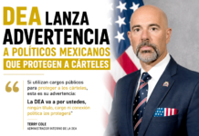 DEA lanza advertencia a políticos mexicanos que protegen a cárteles: “vamos por ustedes”