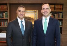 Manolo y Harfuch refrendan compromiso por la seguridad de Coahuila y México
