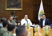 Preside Manolo la Mesa de Coordinación Estatal para la Construcción de Paz y Seguridad