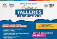 Abre DIF Ramos Arizpe inscripciones para cursos y talleres productivos