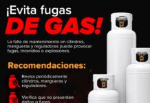 Advierte Protección Civil sobre riesgos por falta de mantenimiento en instalaciones de gas
