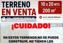 Alertan sobre venta ilegal de terreno en Virreyes Popular
