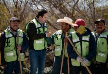 Arranca Javier Díaz programa de limpieza en arroyos de Saltillo