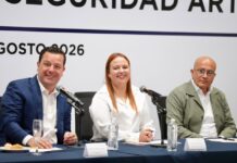 Arteaga fortalece su estrategia de seguridad con los tres órdenes de gobierno