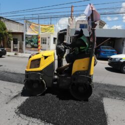 Avanza rehabilitación de pavimento en bulevar Francisco Coss2