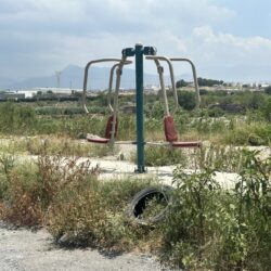 Basura y vandalismo deterioran área de ejercicio en Analco; Autoridades apoyarán en su recuperación