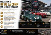 Celebrarán el GP de la CDMX con autos de colección