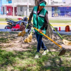 Cuadrillas de Empleo Temporal y Ola Verde suman esfuerzos por un Ramos limpio1