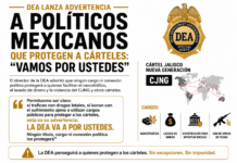 DEA lanza advertencia a políticos mexicanos que protegen a cárteles: “vamos por ustedes”