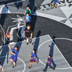 Deporte y recreación en las 3 plazas rehabilitadas por Harrison Barnes6