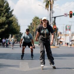 Disfrutan familias saltillenses de actividades en la Ruta Recreativa3