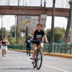Disfrutan familias saltillenses de actividades en la Ruta Recreativa4