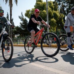 Disfrutan familias saltillenses de actividades en la Ruta Recreativa6