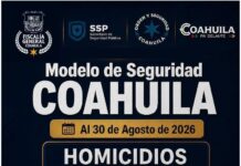 En México, el 90% de los homicidios quedan impunes; en Coahuila, se resuelve el 100%
