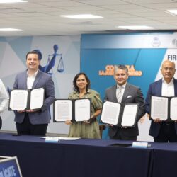 Firma PJECZ convenio de colaboración del Programa Aplícate4
