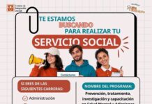 Invita CIJ Saltillo a universitarios a realizar su servicio social en prevención de adicciones y salud mental