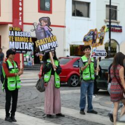 Invitan jóvenes a impulsar un Saltillo Limpio, con campaña