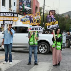 Invitan jóvenes a impulsar un Saltillo Limpio, con campaña1