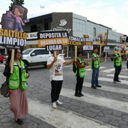 Invitan jóvenes a impulsar un Saltillo Limpio, con campaña3