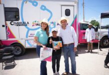 Lleva Amor en Movimiento servicios gratuitos de salud a los ejidos de Saltillo
