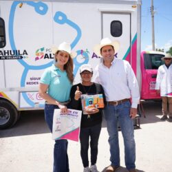 Lleva Amor en Movimiento servicios gratuitos de salud a los ejidos de Saltillo