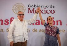 Me enteré por su tuit, dice Sheinbaum del regreso de Rocha