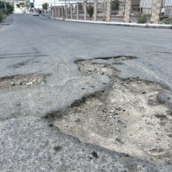 Paso de tráileres y lluvias dañan vialidades del Parque PIDECO; Atenderá Municipio problemática1