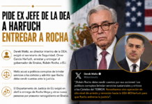 Pide ex jefe de la DEA a Harfuch entregar a Rocha