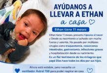 Piden unir corazones por Ethan; requiere ventilador para dejar el hospital