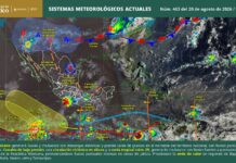 Protección Civil mantiene vigilancia ante pronóstico de lluvias y chubascos en la región Sureste de Coahuila