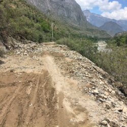 Protección Civil y Bomberos de Arteaga atiende afectaciones por lluvias en el Cañón de Nuncio2