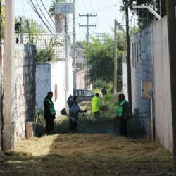 Refuerza Javier Díaz limpieza de callejones
