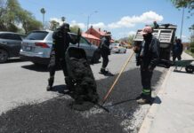 Rehabilita Javier Díaz vialidades en Lomas del Refugio
