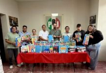 Sigue creciendo cadena de apoyo para el regreso a clases en Ramos Arizpe; Responden a colecta del PRI Municipal