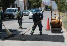 Trabaja Saltillo en rehabilitación de vialidades
