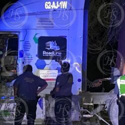 Trailero muere tras presunto infarto y salir de la carretera Zacatecas1