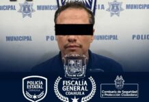 Videovigilancia permite detener en Coahuila a hombre buscado por feminicidio en Tamaulipas