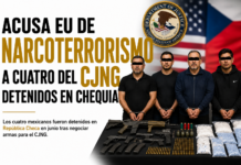 Acusa EU de narcoterrorismo a cuatro del CJNG detenidos en Chequia