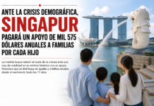 Ante la crisis demográfica, Singapur pagará un apoyo de mil 575 dólares anuales a familias por cada hijo