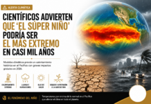 Científicos advierten que ‘El Súper Niño’ podría ser el más extremo en casi mil años