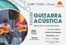 Convoca UA de C a inscribirse al Taller de Guitarra