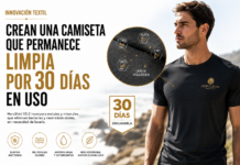 Crean una camiseta que permanece limpia por 30 días en uso
