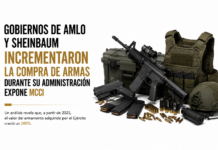 Gobiernos de AMLO y Sheinbaum incrementaron la compra de armas durante su administración expone MCCI