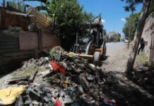 Intensifica Javier Díaz programa de limpieza de arroyos y pasos peatonales