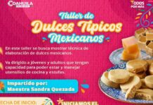 Invitan en Ramos Arizpe a preservar la tradición con Taller de Dulces Típicos Mexicanos