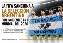 La FIFA sanciona a la Selección argentina por incidentes ocurridos en el Mundial del 2026